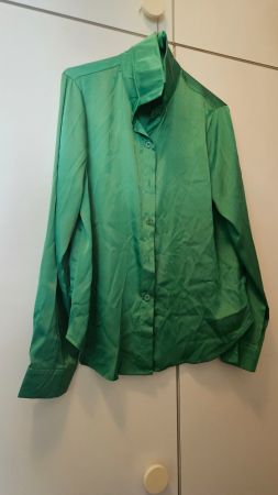 Camicetta verde tg.M poliestere