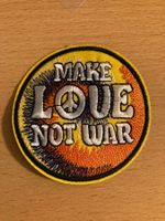 Make Love Not War Patch Sticker Aufnäher 30