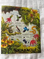 Briefmarken Nicaragua Selva Tropical 1993 ungebraucht