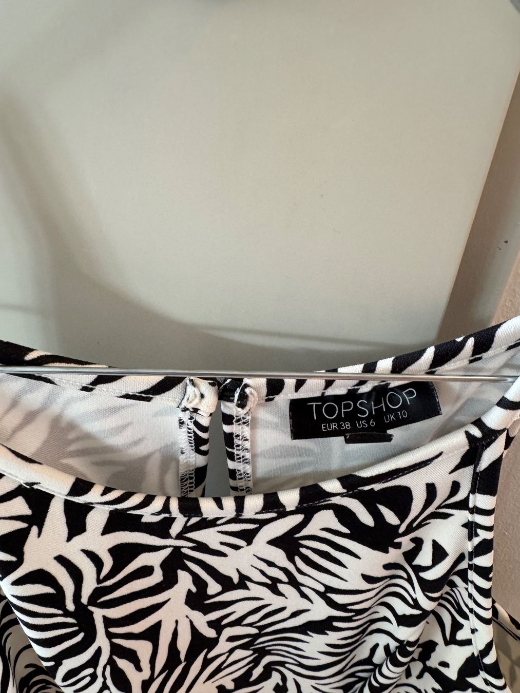 Topshop Tute: Gemusterter Topshop-Jumpsuit, Grösse 38 – Usato da Zürich venduto da rahelitas 5