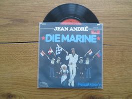 Jean André - Die Marine - Single Schallplatte, Top!