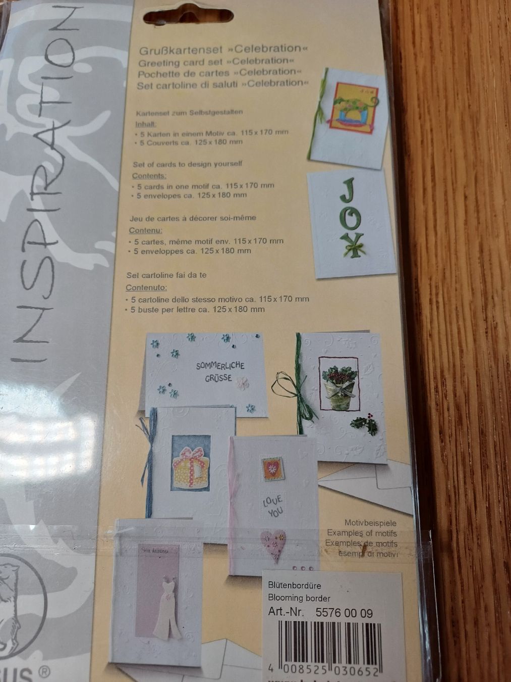 Cartes: 2 Pack Gestaltungskarten – Neuf avec emballage d'origine à Gächliwil par lesidees 4
