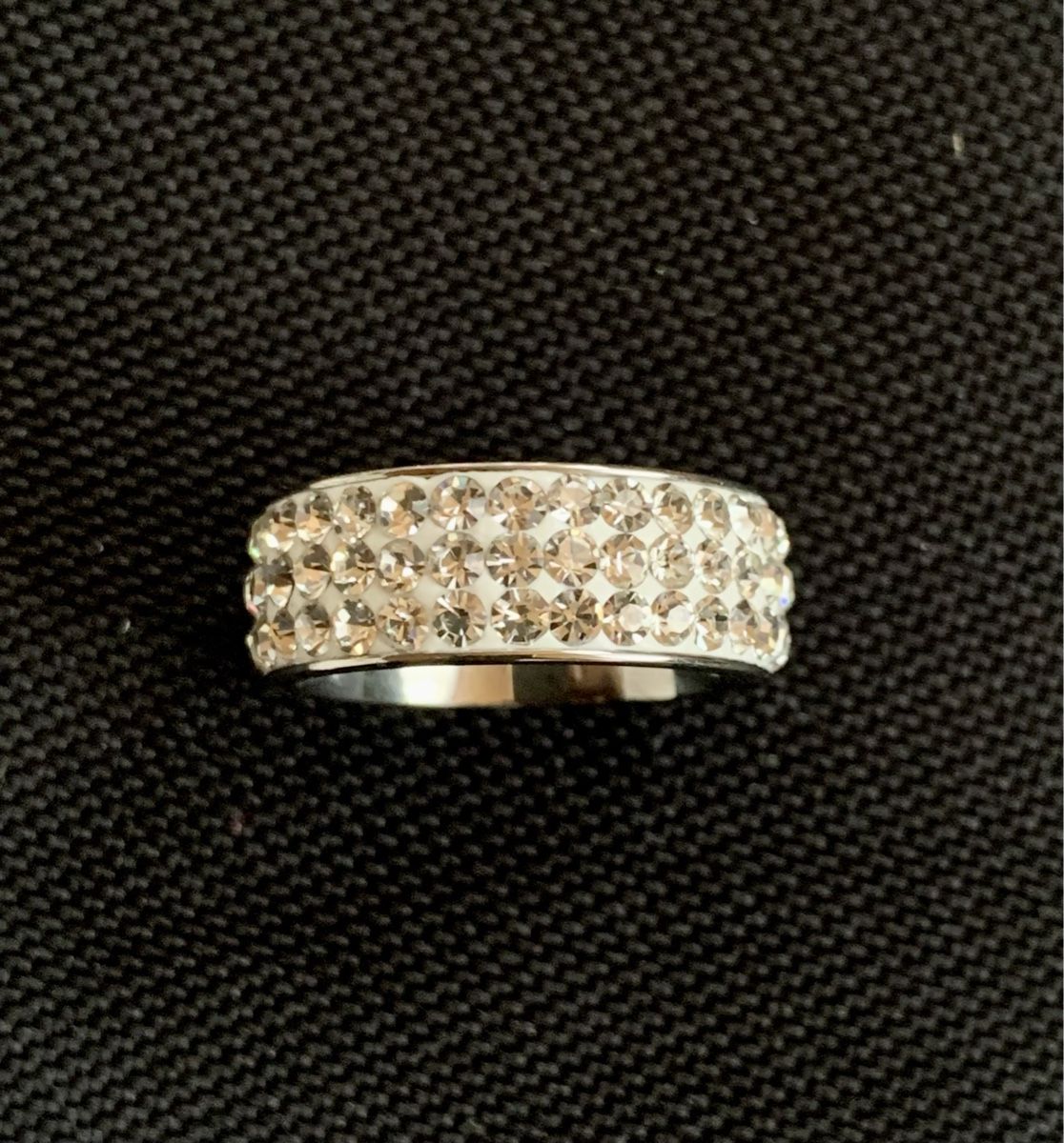 Anelli: Sparkling Crystal Ring - Size 58 – Nuovo e nell'imballaggio originale da Herisau venduto da Ciaoschein