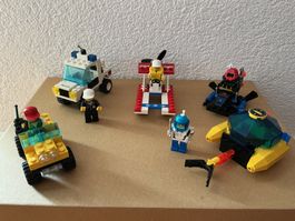 Lego System Autos + Schiffe Set 6533, 6514, 6513, 6115, 6125