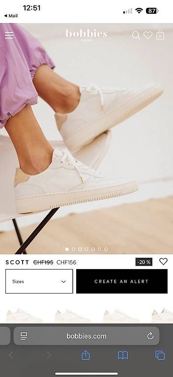 Bobbies Chaussures femmes: Sneaker Bobbies Scott Gr. 38 – D'occasion à Frutigen par sal_9lqd 4