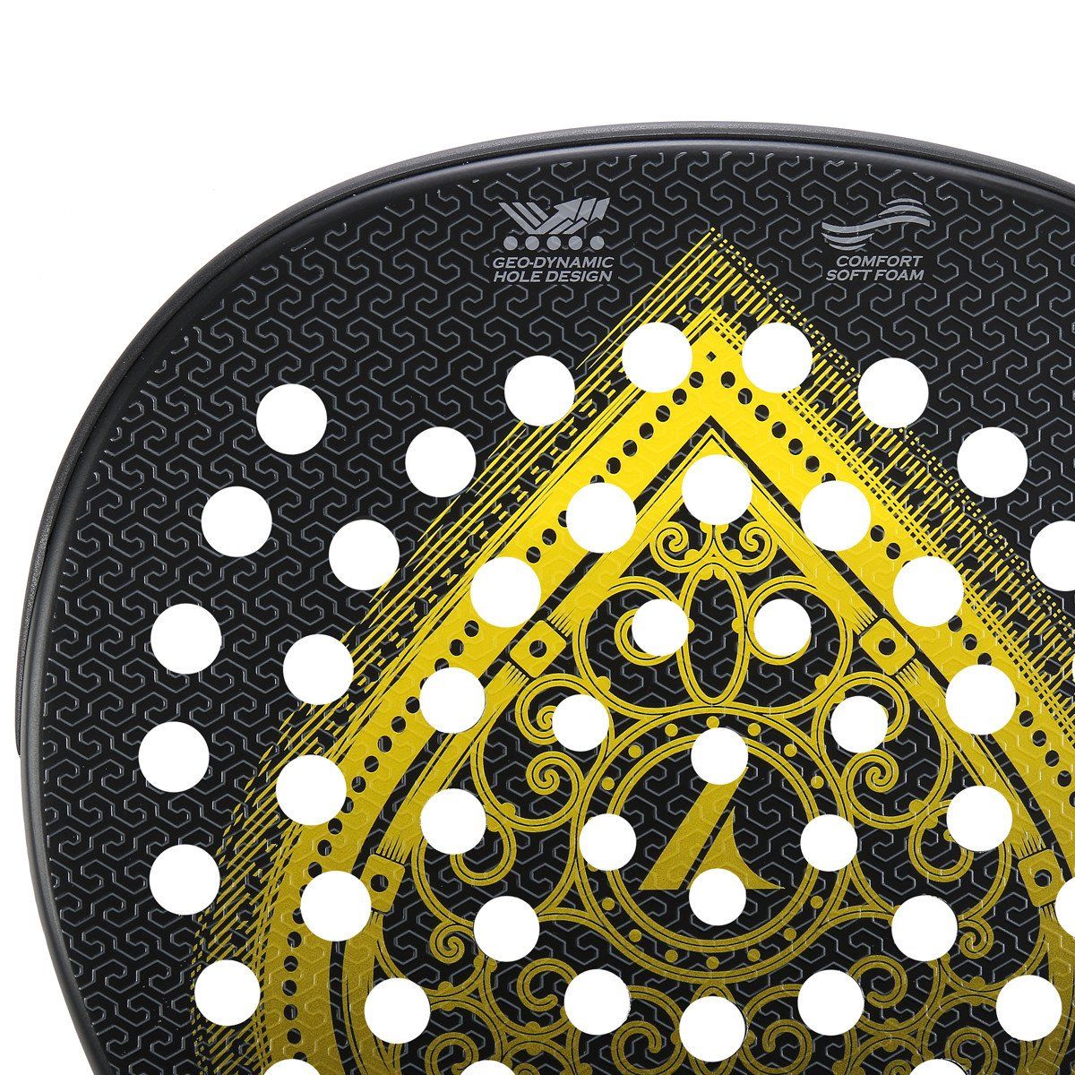 Schläger: Pro Kennex Black Ace Gold / High-End Padel-Racket – Neu und originalverpackt aus Villnachern von racketsports 4