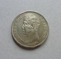 Frankreich ++ 5.- Francs 1829 W, gute Erhaltung