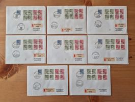 CH-R-Briefe gelaufen Zustand gemäss Bilder