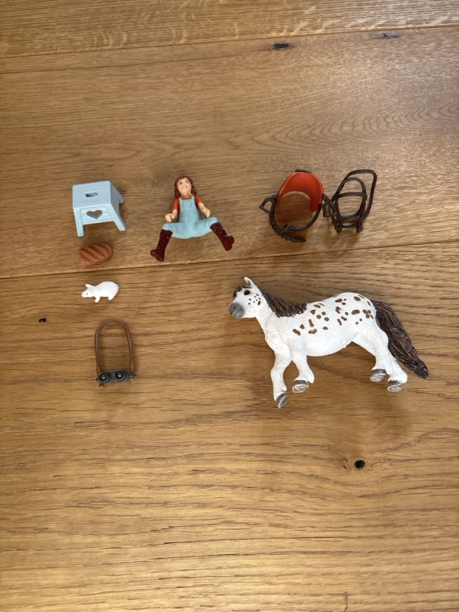 Schleich Giocattoli: Schleich Pony reiten (10) – Nuovo (secondo la descrizione) da Meiringen venduto da enilorac2000 1