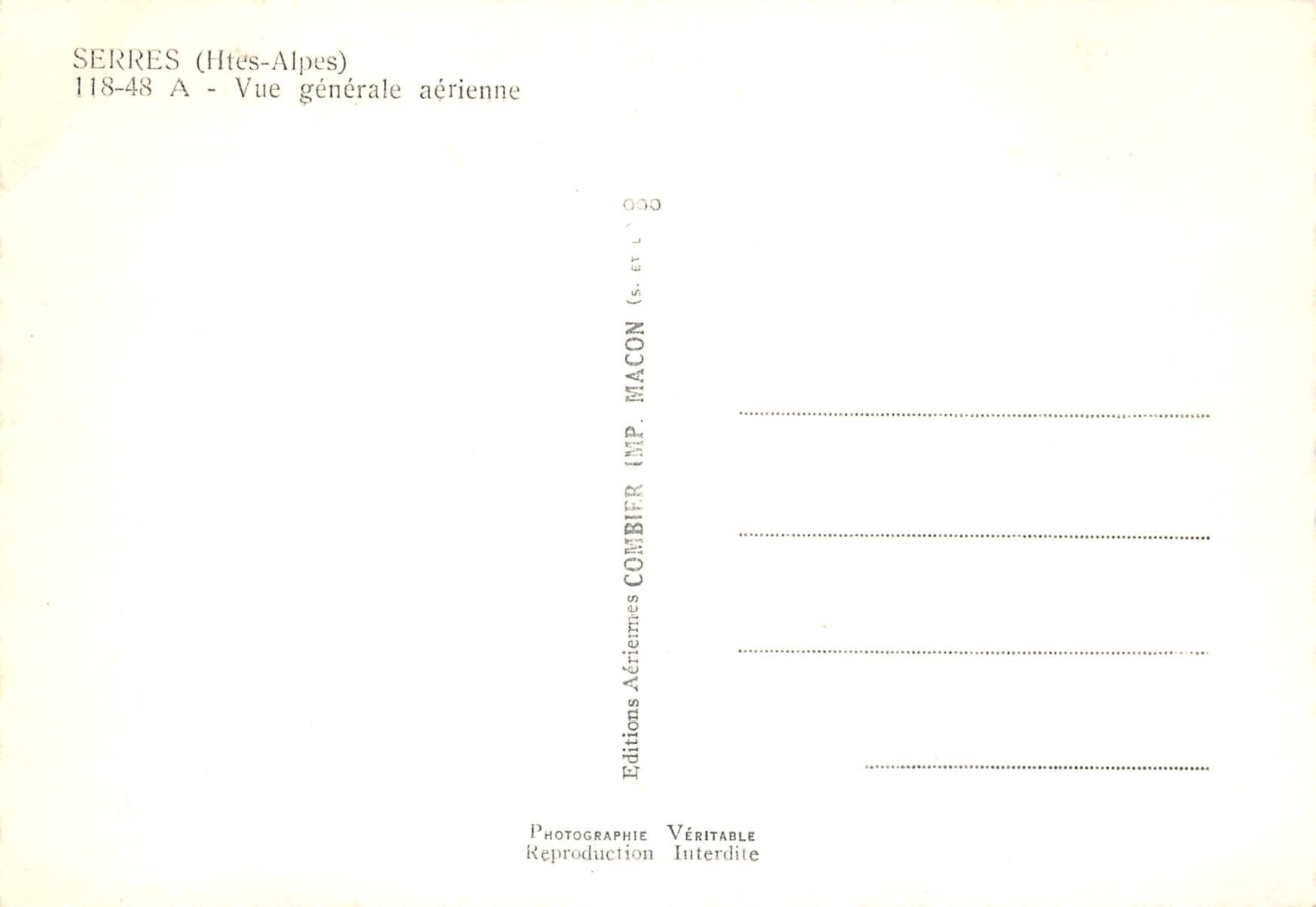 Cartoline postali: 2x Serres, Route de Nyons – Usato da Ottikon b.Kemptth. venduto da Neptun1974 1