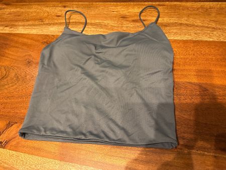 Damen Spaghettiträger Top olive guter Zustand