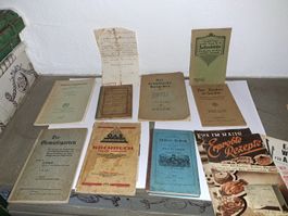 Antike Kochbücher-Sammlung, Raritäten für Sammler!ab 1872