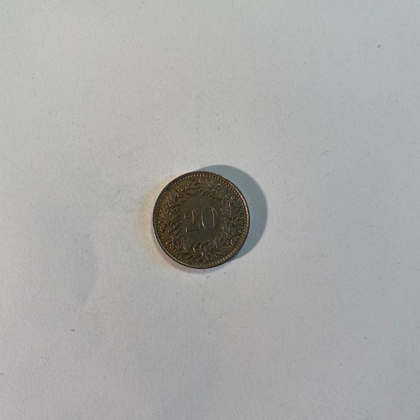Tutti le monete: 20 Rappen 1950 – Usato da Basel venduto da Architrave1 1