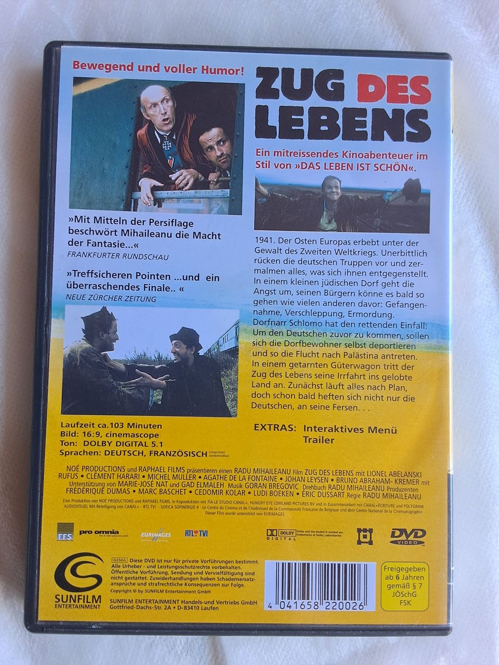 Tutti i DVDs: DVD Zug des Lebens – Usato da Rüegsbach venduto da hpl02 1
