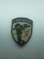 BADGE ECUSSON MILITAIRE SUISSE L FLAB LWF ABT 7