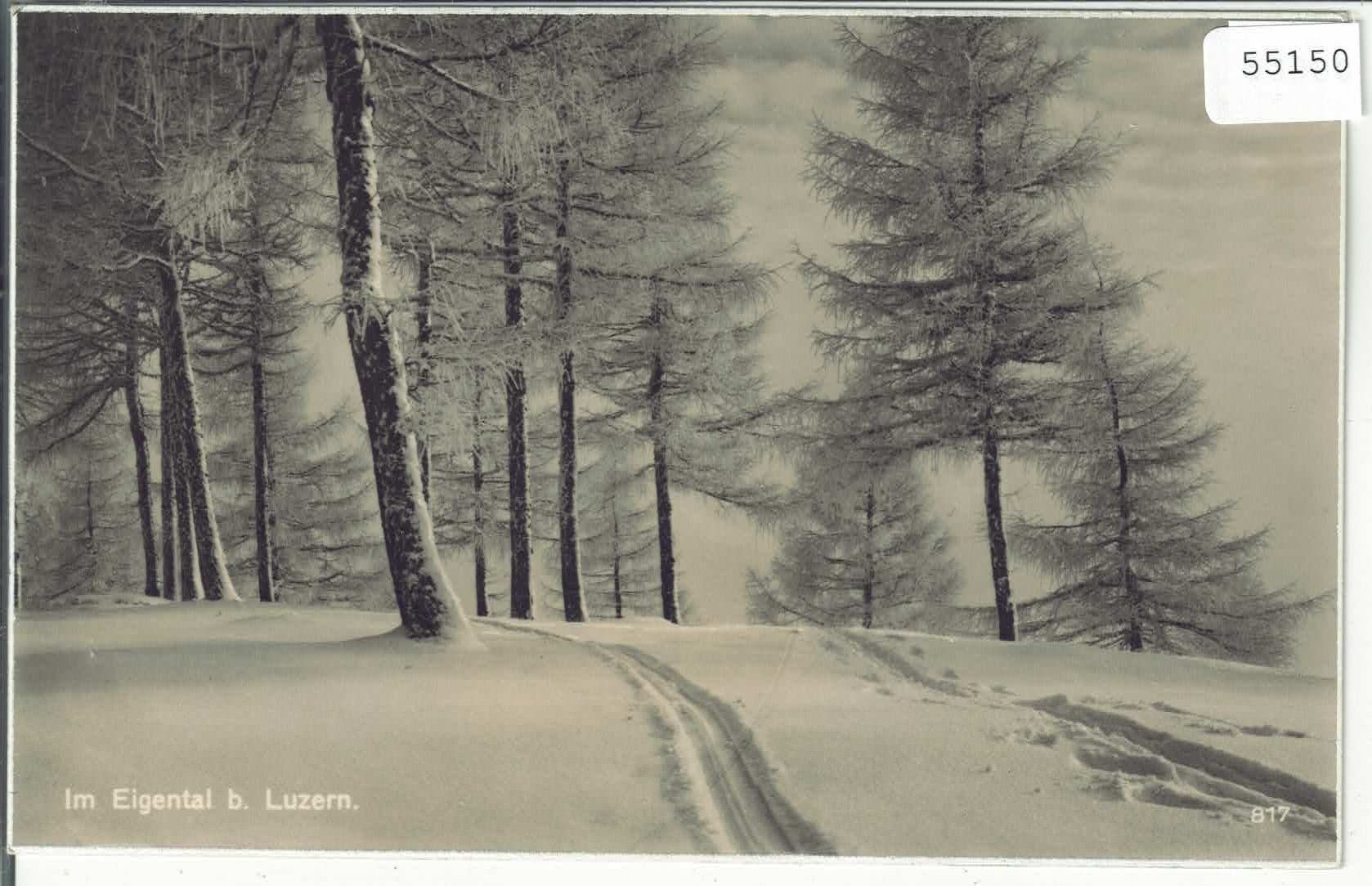 Cartoline postali: Im Eigental bei Luzern im Winter – Usato da Ettingen venduto da Kartenplanet