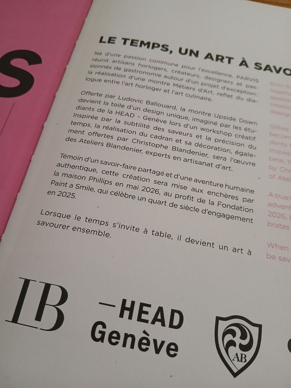 Zeitschriften & Magazine: Magazine Parvis – Neu (gemäss Beschreibung) aus Le Sentier von arc_2thy 3