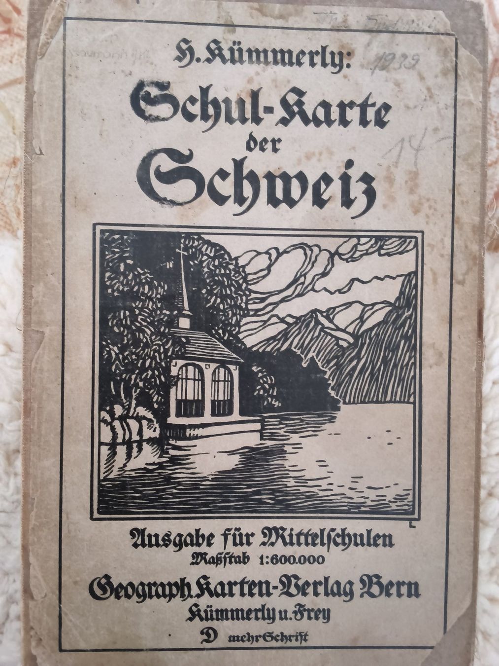 Cartes géographiques & atlas: Set mit 8 antiken CH schulkarten ab 1900 - 1958 – D'occasion à Hallau par histoiremerveilleuse 3