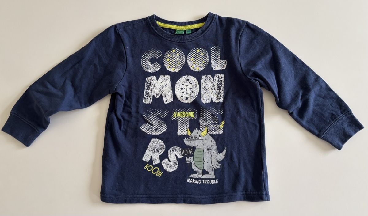 Pulls & Sweat-shirts: Pullover "Cool Monsters" , boy, Grösse 116 – D'occasion à Rain par Denbie