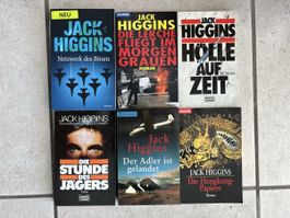 6x Jack Higgins Romane: Spannung pur!