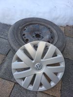 4 roues VW 5x100 jantes tôle + enjoliveurs -  185/65 R15