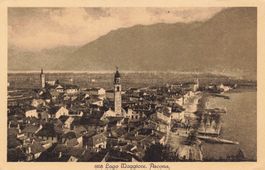 Ascona (TI) Lago Maggiore panorama