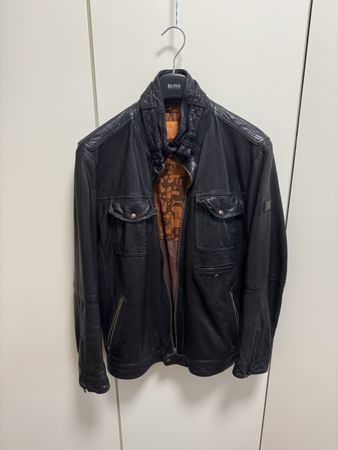 Hugo Boss Lederjacke