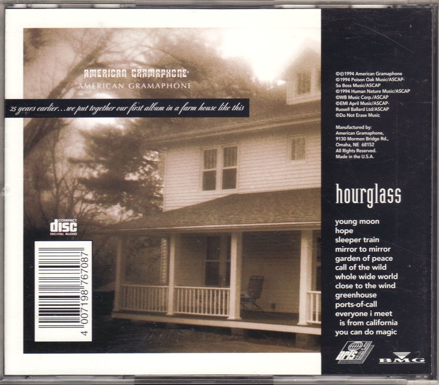 CDs: America  – Hourglass – Neu (gemäss Beschreibung) aus Boussens von catfood01 1