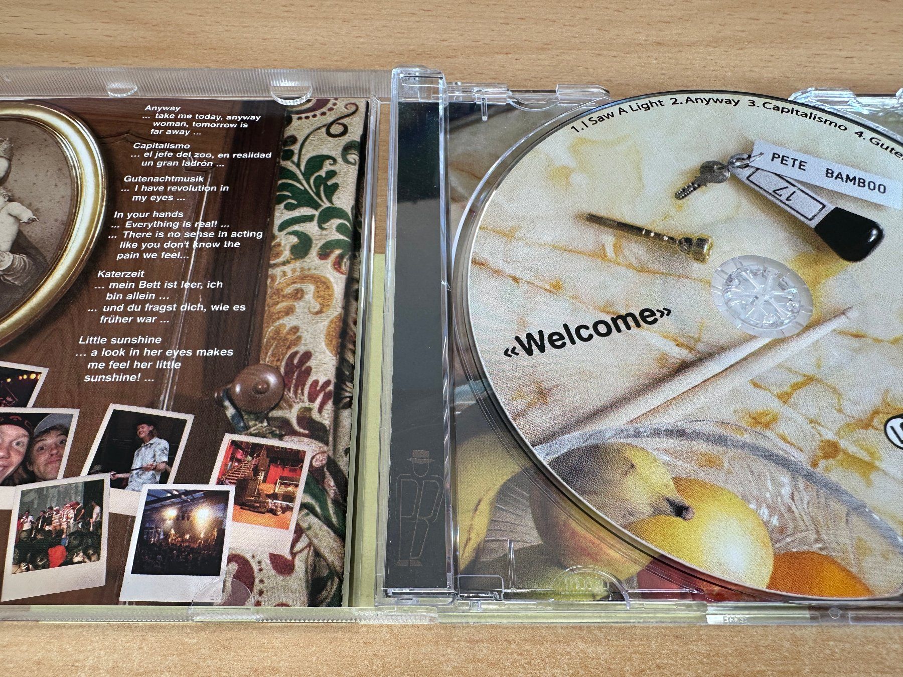 CD: M1 Pete Bamboo – Welcome – Usato da Rikon im Tösstal venduto da Alpenmutz 2