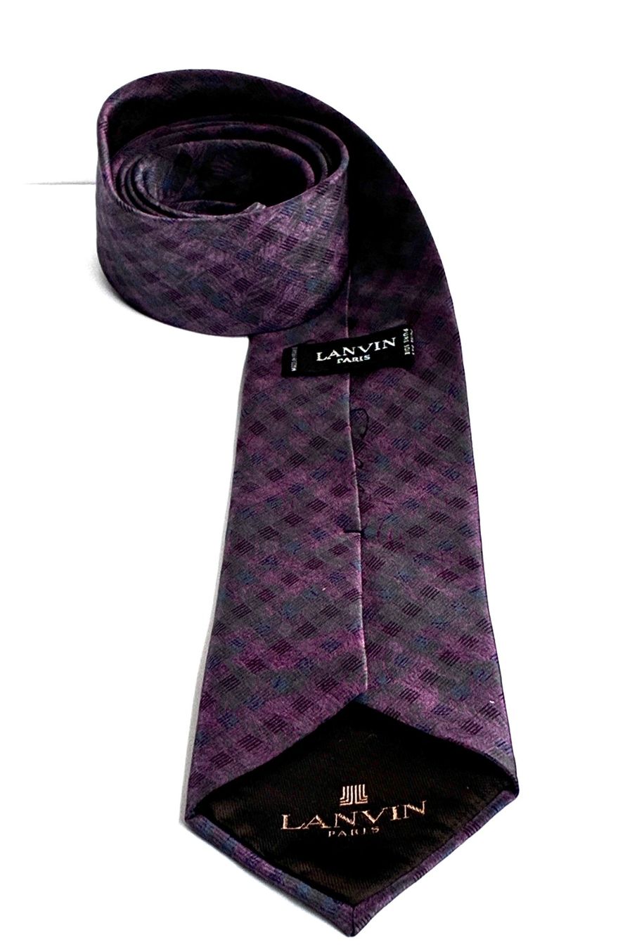 Lanvin Cravatte: LANVIN Paris Seidenkrawatte – Usato da Kloten venduto da Nephty 3