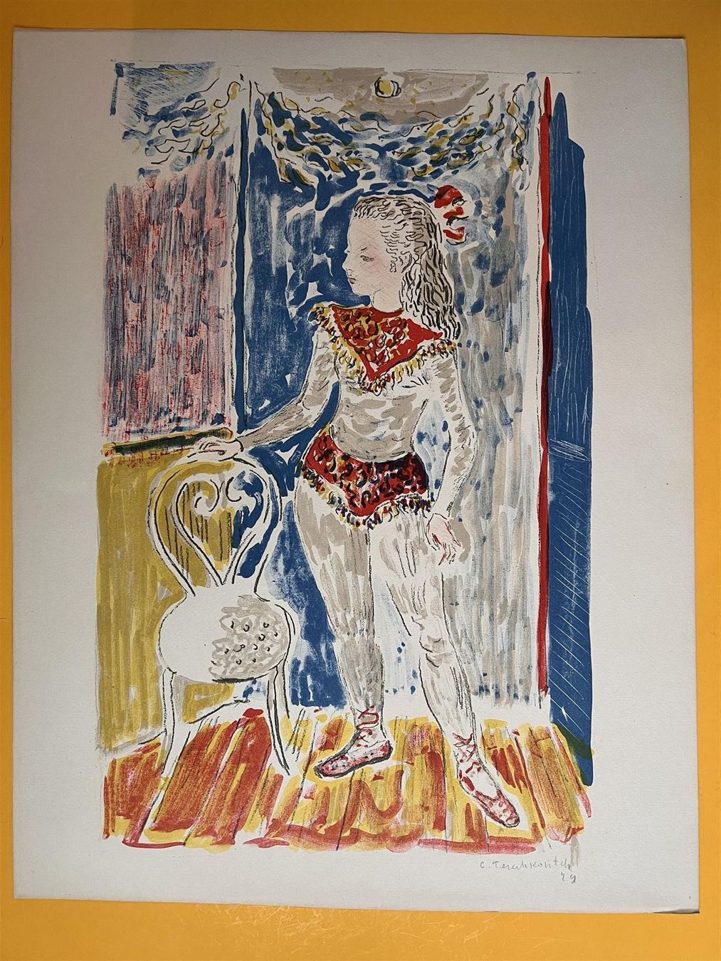 Grafica & Litografie: C. A. Terechkovic Original- Lithographie – Usato da Adliswil venduto da buch_und_kunst