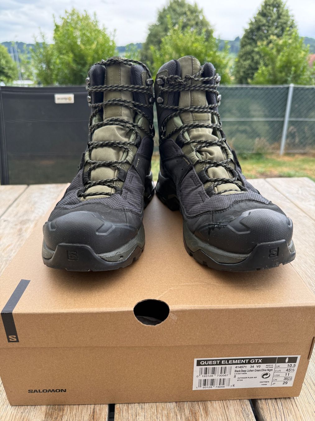 Salomon Scarpe da uomo: Wanderschuhe Gr.45 1/3 – Nuovo e nell'imballaggio originale da Zetzwil venduto da gent1974