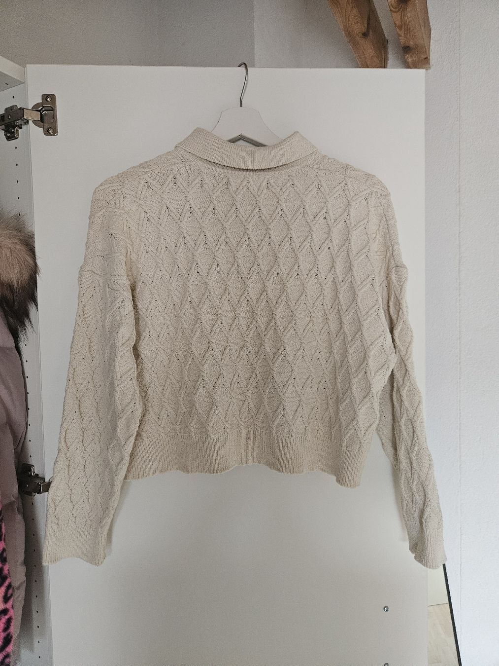 Mango Maglioni & Felpe: Strickpullover Mango beige in Grösse S – Usato da Niederwil AG venduto da Sillimini 2