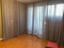 Vorhang Set tauben blau Leinenoptik
