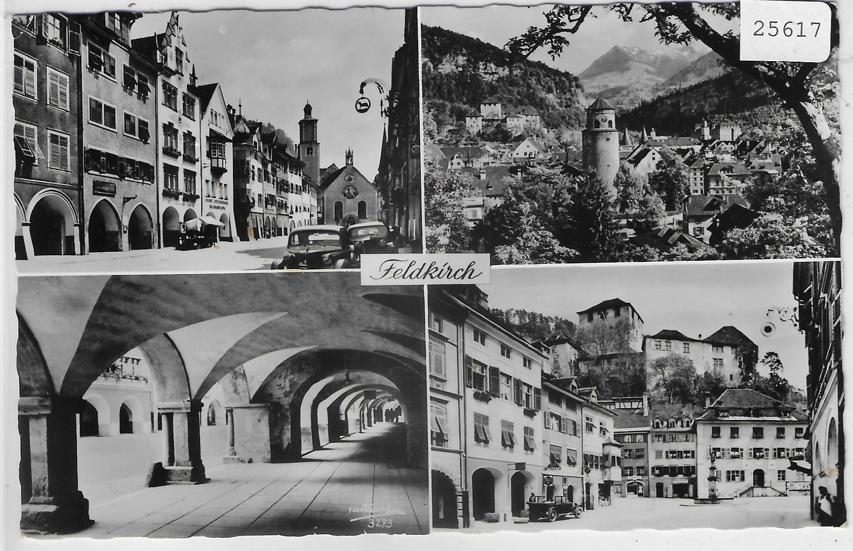 Cartoline postali: Feldkirch - Multiview – Antico da Ettingen venduto da Kartenplanet