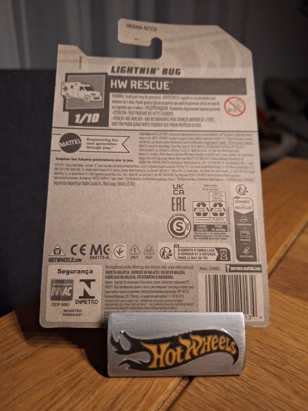Hot Wheels Modellini d'auto: Hot Wheels HW Rescue 2023 Lightnin Bug 1/10 L – Nuovo e nell'imballaggio originale da Adlikon venduto da Mmartin0 1