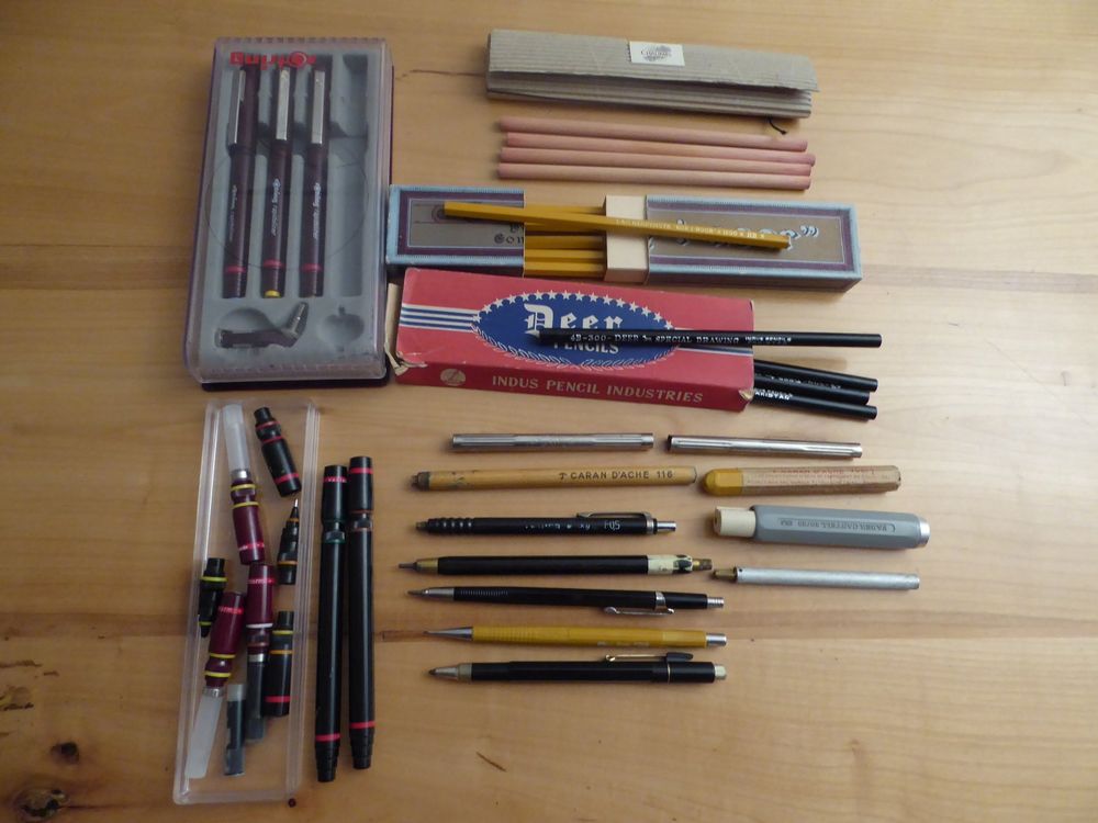 Grosses Lot SchreibzeugArtikel Caran d'Ache, Rotring... Kaufen auf