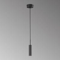 LED Pendelleuchte, Schwarz, 10 cm Ø