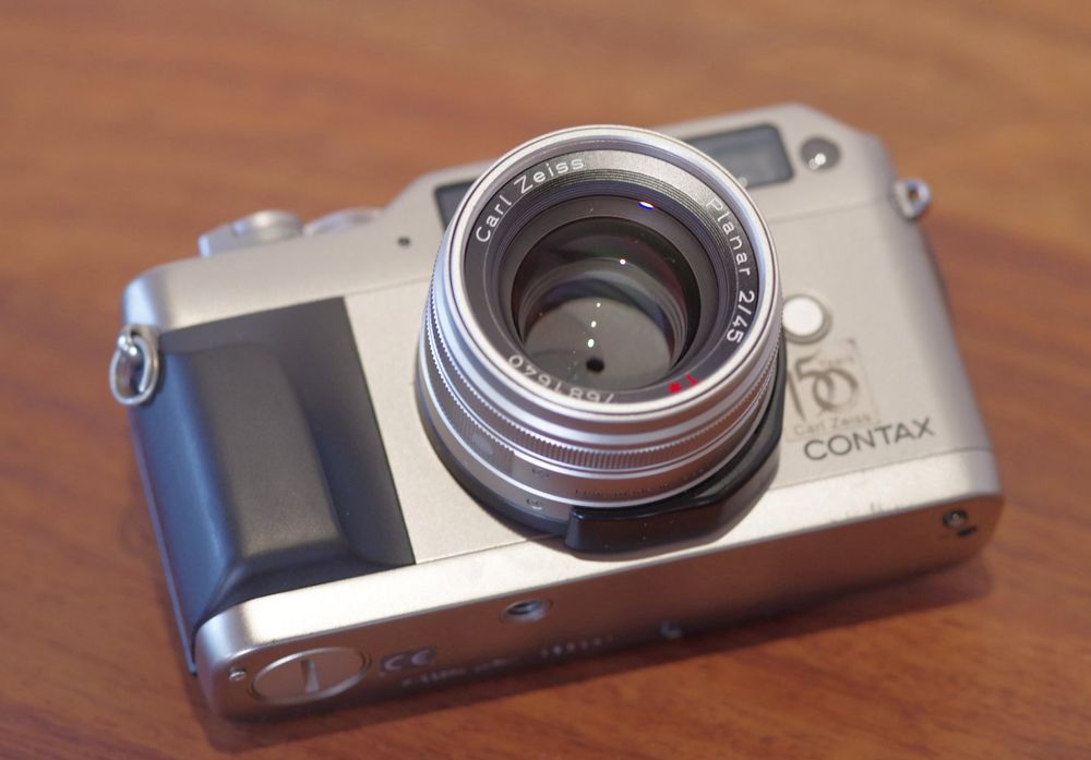 CONTAX G1 LIMITED EDITION 150 YEARS CARL ZEISS+2 Objektive (Gebraucht ...