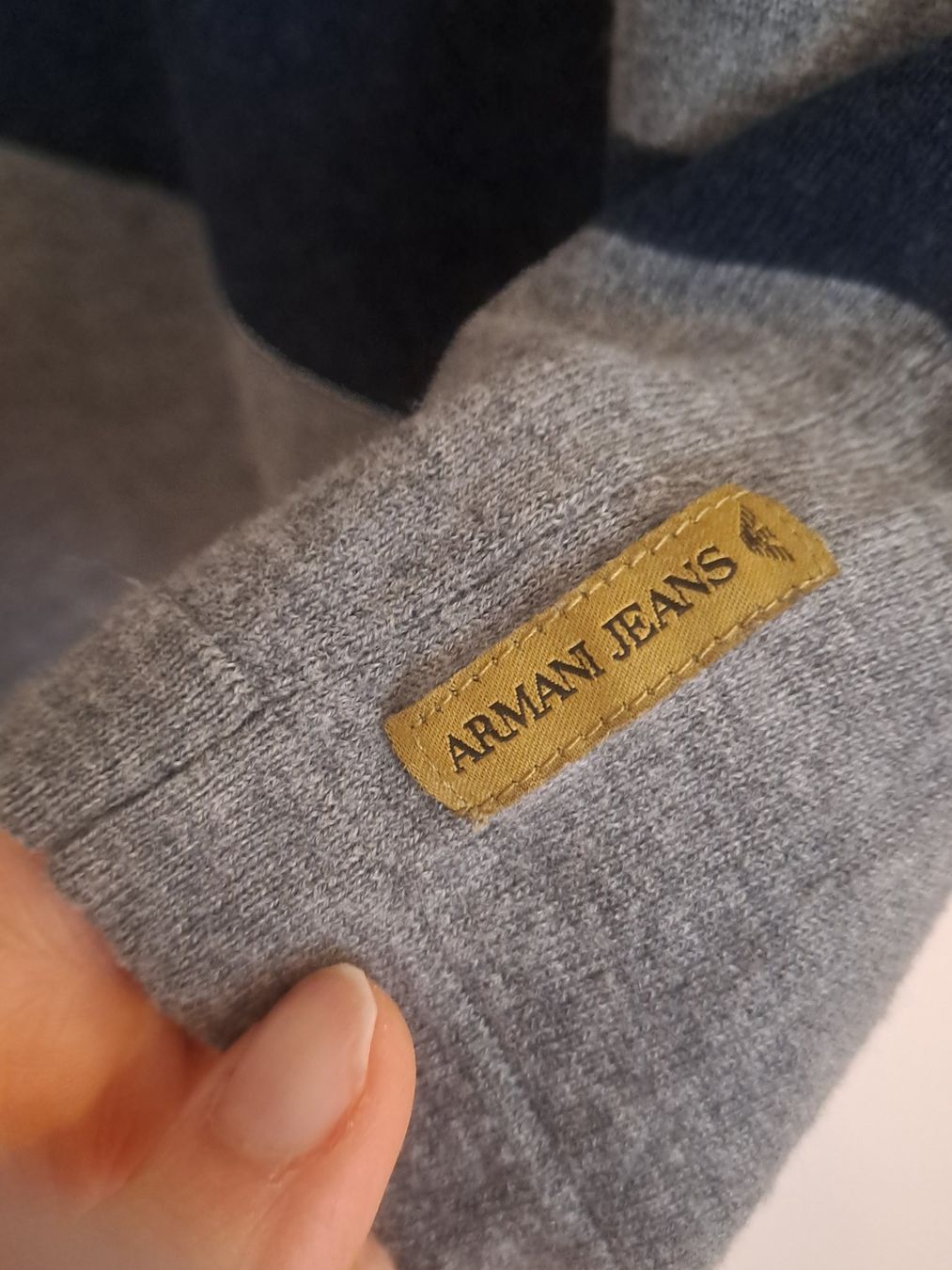 Armani Maglioni & Felpe: ARMANI JEANS Herrenpullover - Extra Slim Gr. S/M - sehr fein – Usato da Schaffhausen venduto da lucaalessandro 2