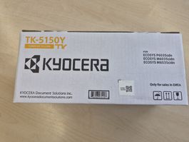 Kyocera TK-5150Y Toner Kit Yellow, Original, Neu, OVP