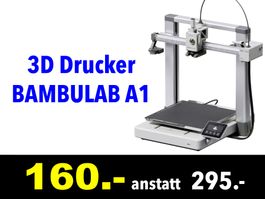 🔴  3D Drucker BAMBULAB A1 Mehrfarbendruck /519B