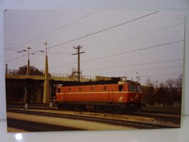 Foto ÖBB Lokomotive 1044 060 Bregenz 13.12.1992