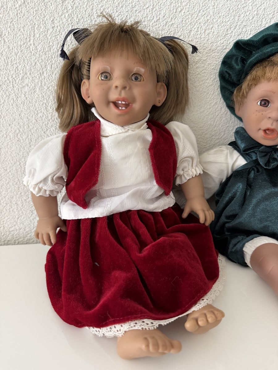 Bambole: Poupées, le couple; parfait état  – Nuovo (secondo la descrizione) da Düdingen venduto da Manuela14 1