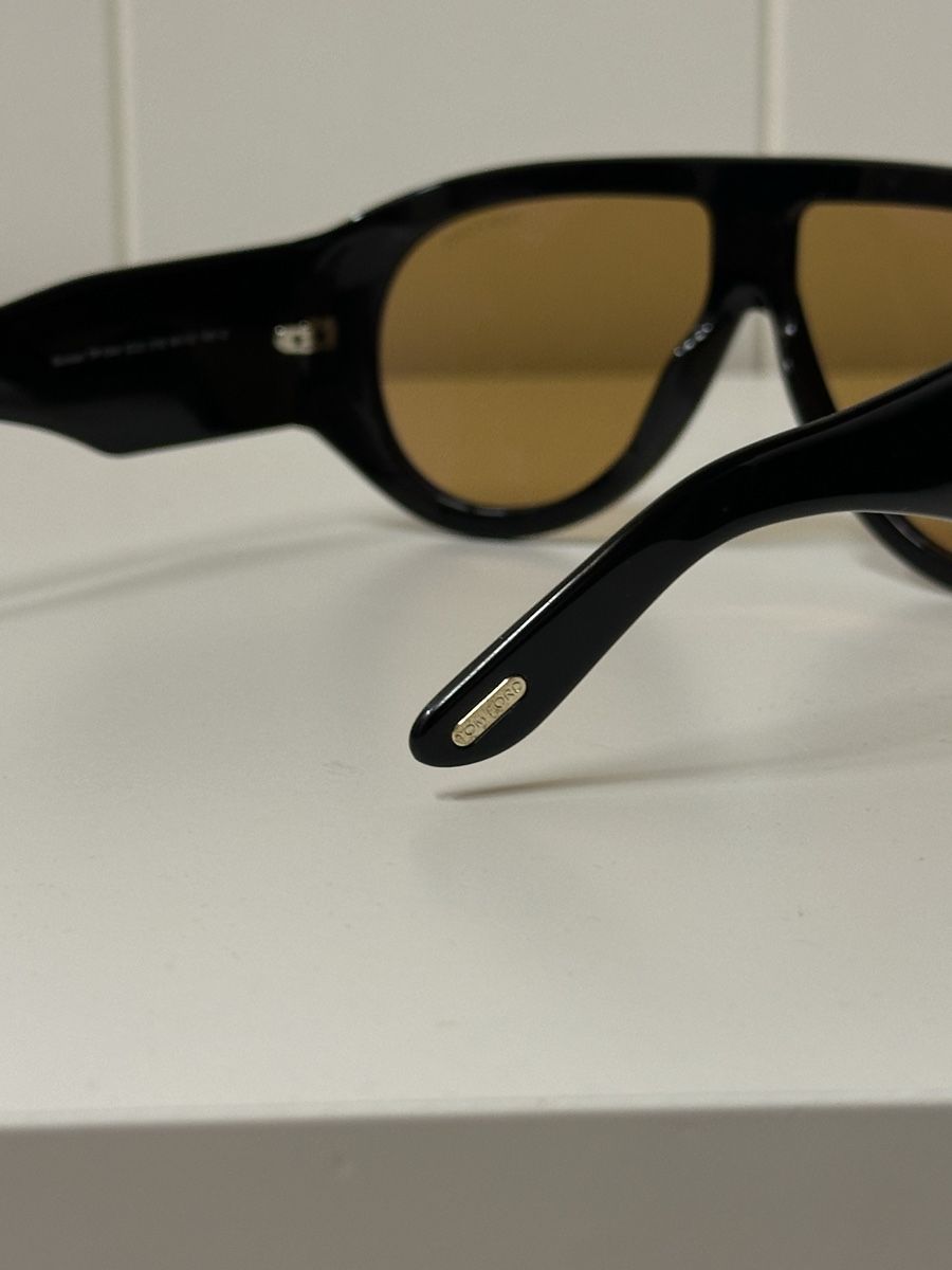 Tom Ford Brillen & Gläser: Tom Ford Bronson Sonnenbrille – Gebraucht aus Vaduz von whitepalmtree 3