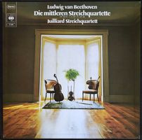 Beethoven/Juilliard Streichquartett: MittlereStreichquarette