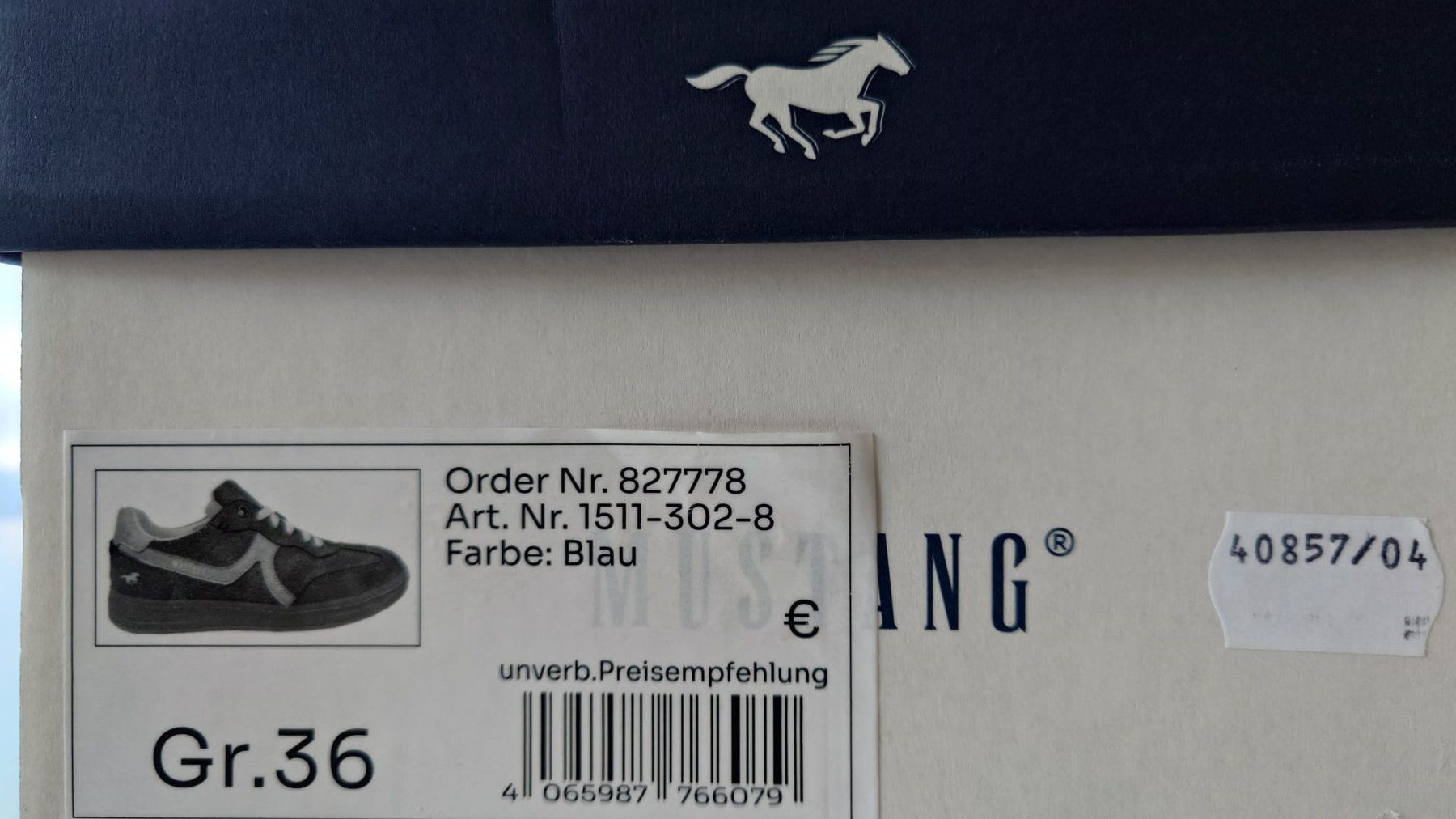 Mustang Scarpe da donna: Mustang Sneakers Grösse 36 – Nuovo e nell'imballaggio originale da Riehen venduto da katep75 2