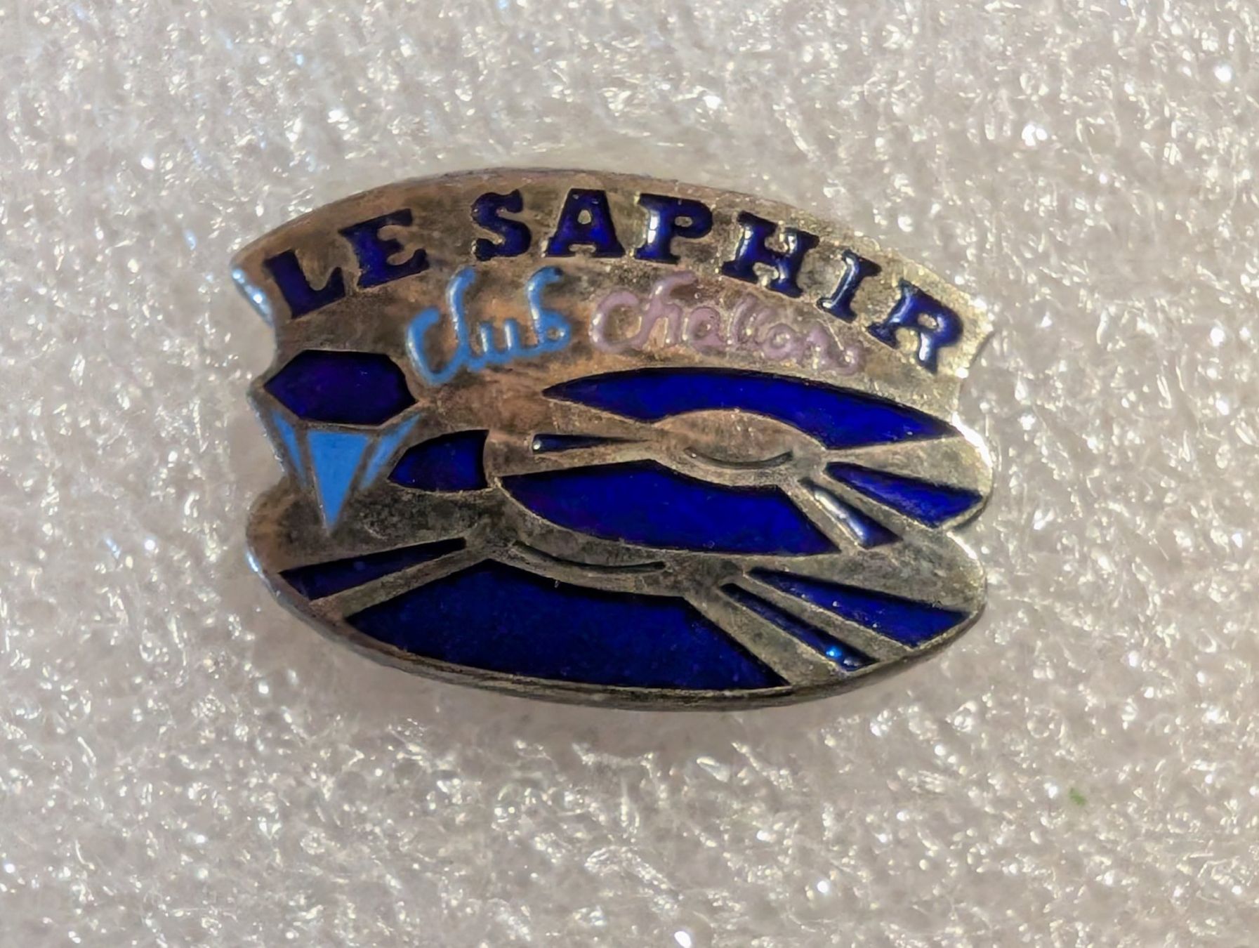 Placchette & Badge: Ansteckpin 280: Le Saphir – Usato da Oppligen venduto da Pin-Fall-Shop
