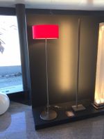 Stehleuchte CPL F7 Nickel matt / rot von Prandina