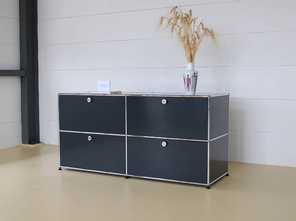 USM Scaffali: USM Haller Sideboard in Anthrazitgrau – Usato da Meinisberg venduto da atelier_TILIJA 7